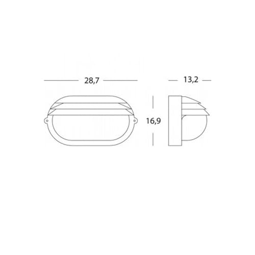 Sovil Illuminazione Applique Linea Palpebra Design Elegante e Raffinato per Ambienti Moderni Sovil