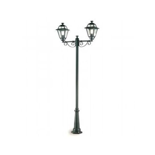 Sovil Illuminazione, Palo Alto Due Luci - Linea Elegance