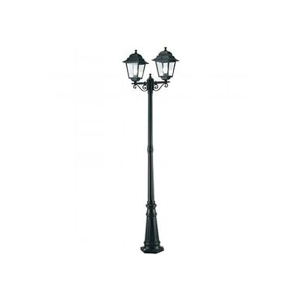 Sovil Illuminazione, Palo Due Luci - Linea Quadrata Sovil