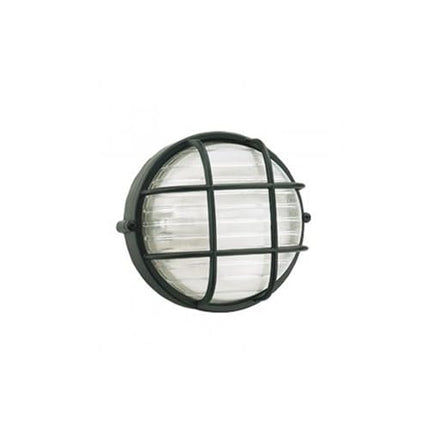 Sovil Illuminazione, Plafoniera Industriale Linea con Design a Gabbia e Forma Tonda