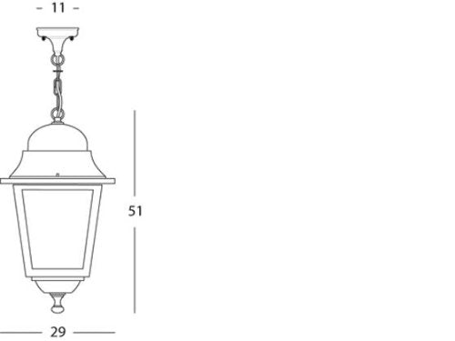 Sovil Illuminazione, Sospensione - Linea Maxi Quadrata