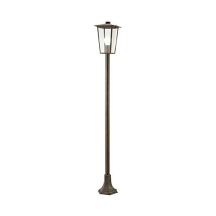 Sovil Lampione Contemporaneo Ribot Alluminio Nero 1 Luce E27