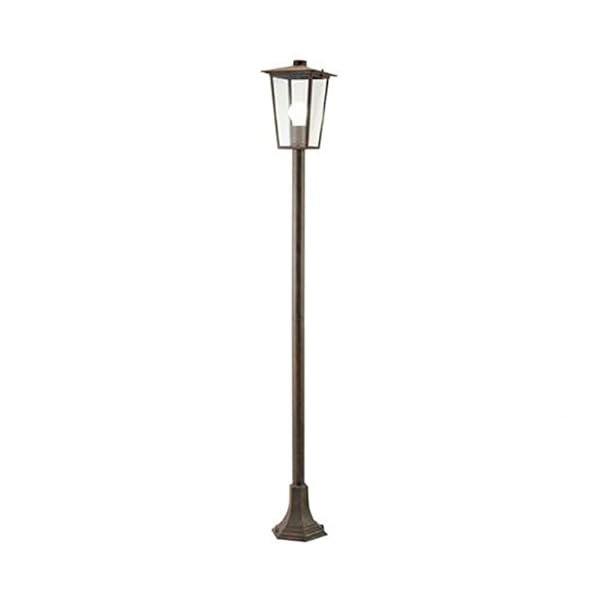 Sovil Lampione Contemporaneo Ribot Alluminio Nero 1 Luce E27