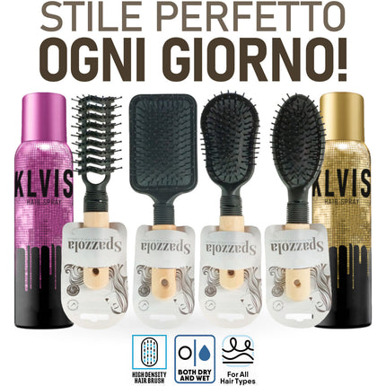 Irge Spazzola Per Capelli Sophie Setole Delicate Adatta A Tutti I Tipi Di Capelli