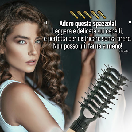 Irge Spazzola Per Capelli Sophie Setole Delicate Adatta A Tutti I Tipi Di Capelli