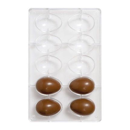Decora Stampo Uova Cioccolato Policarbonato Professionale