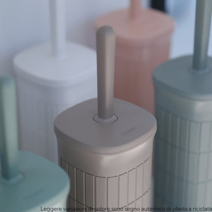 Stefanplast Scopettino Scopino per Water WC Bagno con Portascopino Domus Plastic Stefanplast