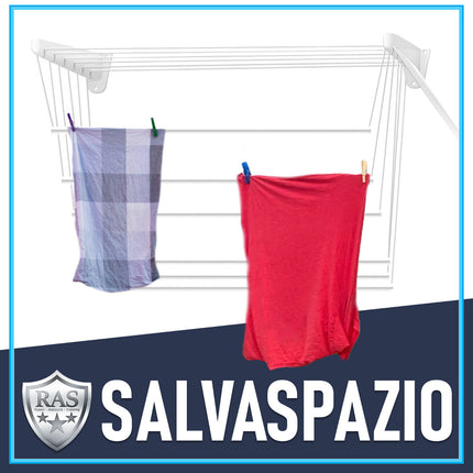 Jumbo Stendino Steed Da Parete Regolabile 100/120/140/160Cm