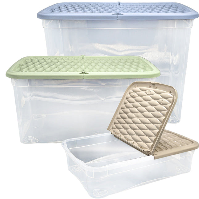 Belli & Forti Storage Box Marea Contenitore In Plastica Cambio Stagione Casa Colori Assortiti
