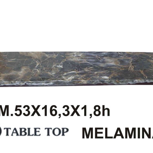 Vassoio Nr Marmo Gn 2/4 Cm.53X16