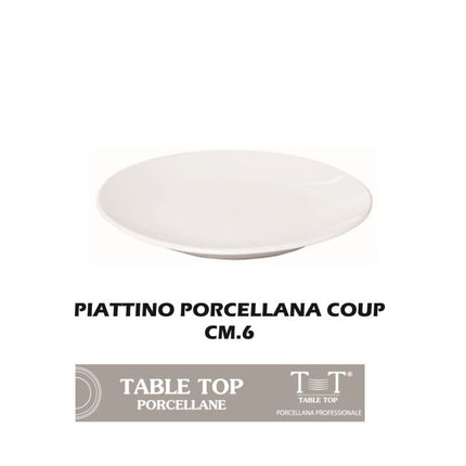 Piattino Porcellana Coup Cm.6-8033406673822