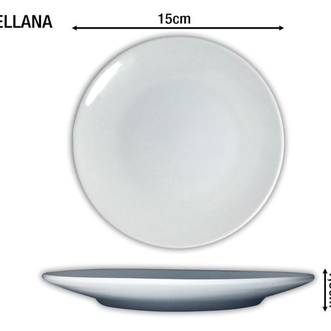 Sottobicchiere Porcellana Cm.15-8033003307755