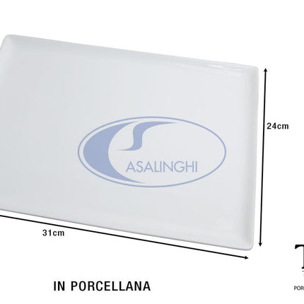 Table Top: Vassoi Rettangolari In Porcellana – Eleganza E Versatilità Per Ogni Servizio Table Top