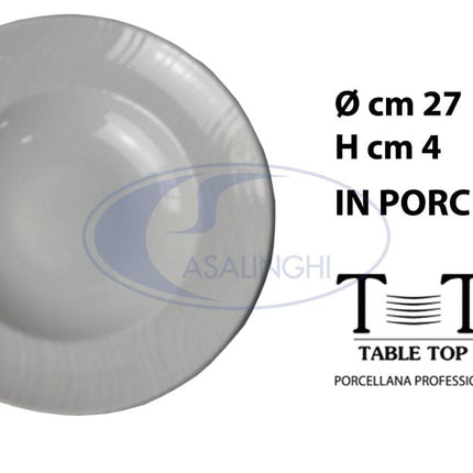 Table Top Collezione Waves: L'Armonia Del Mare Sulla Tua Tavola Piatto Pasta Bowl 27 cm Table Top