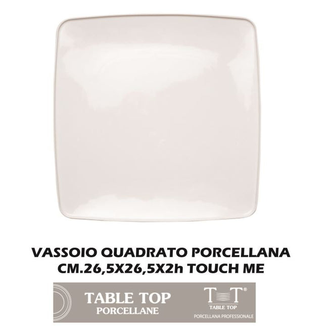 Vassoio Quadrato Cm.26
