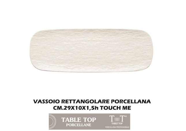 Table Top: Vassoi Rettangolari In Porcellana – Eleganza E Versatilità Per Ogni Servizio Table Top