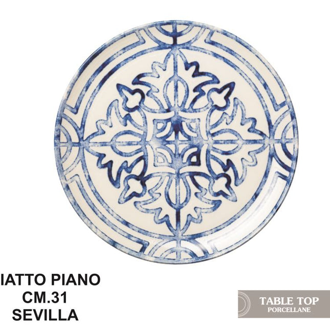 Piatto Piano Cm.31 Sevilla-8053369012742