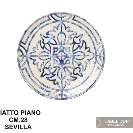 Piatto Piano Cm.28 Sevilla-8053369012759