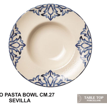 Piatto Pasta Bowl Cm.27 Sevilla-8053369012773