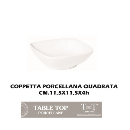 Coppetta Porcellana Cm.11