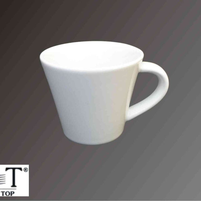 Tazzina Caffe' Conica Bianco