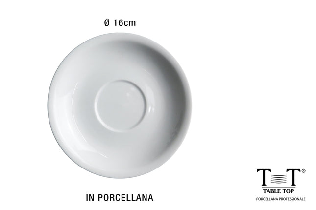 Piattino Per Tazze Da Colazione Bianco Table Top