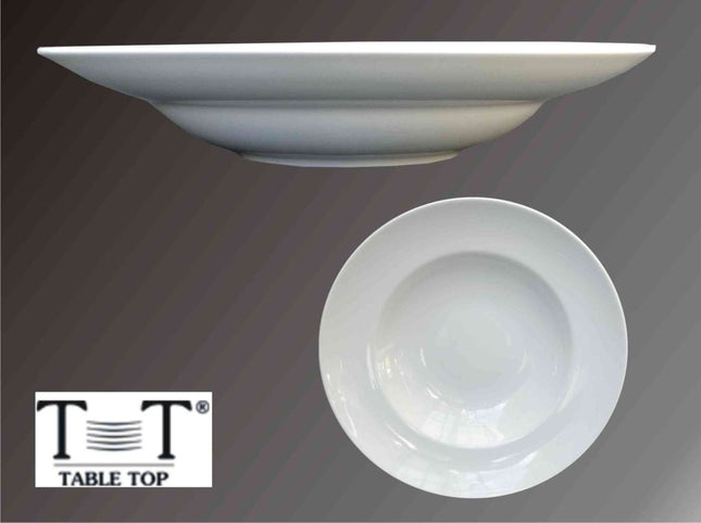 Piatto Pasta Bowl Tondo Porcell. Bianco Cm.29 Table Top