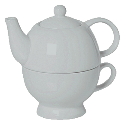 Teiera + Tazza The Lt.0,25 Porcellana