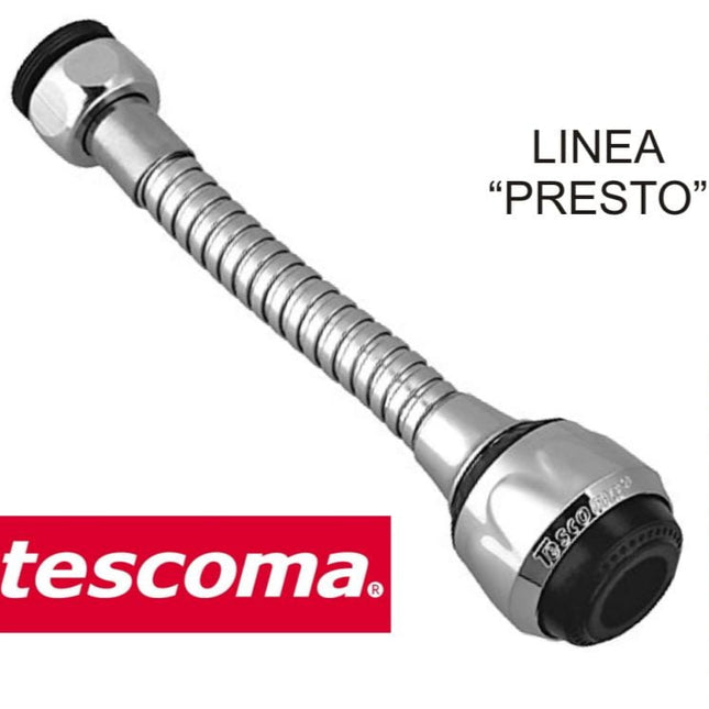 Rompigetto con Riduttore ed Estensione Presto per Acqua Cucina in Varianti Tescoma