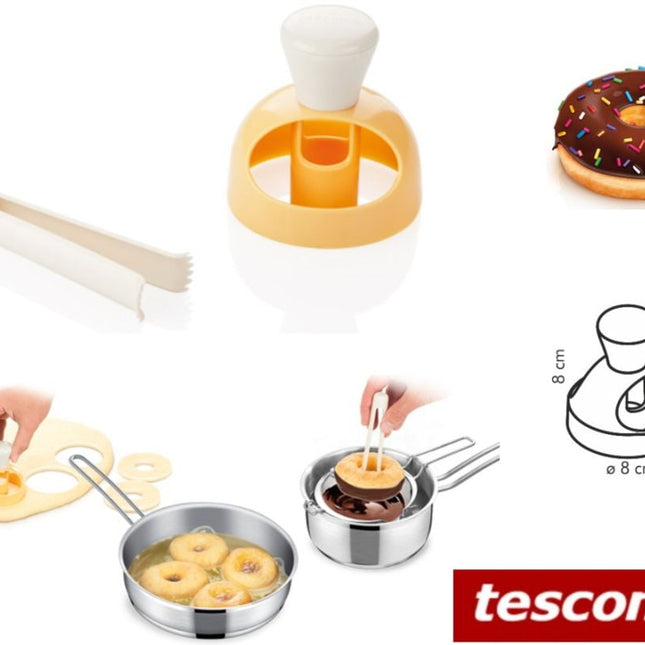 Forma Ciambelle Con Pinze Per Intingerle Delicia Tescoma-8595028448214