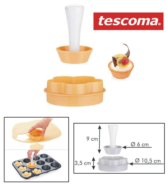 FORMA TARTELLETTE DELICIA DOLCE SALATO SNACK CUCINA Tescoma