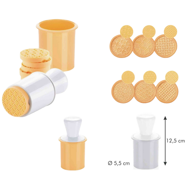 Timbro X Biscotti 6 Decori Delicia Tescoma
