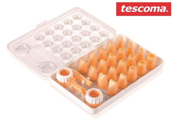 Beccucci Decoratori Per Sac A Poche 21 Pz.Delicia Tescoma