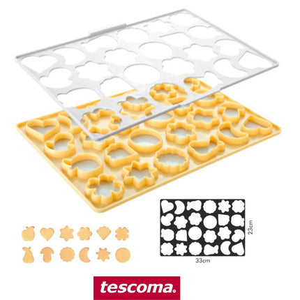 Stampo Tagliabiscotti Forme Tradizionali Delicia Tescoma-8595028446074