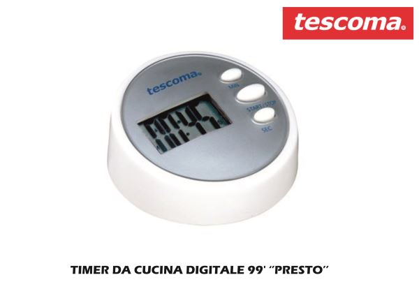 Timer Da Cucina Digitale 99 Presto-8595028425963