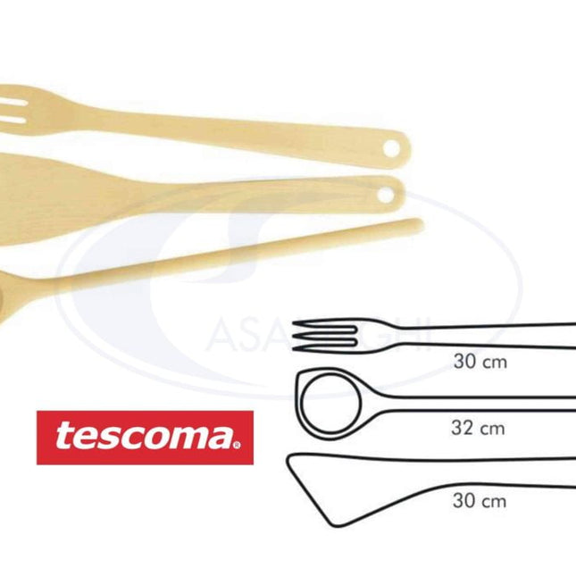 Posate Legno Set 3 Pz. Cm.30-8595028499056