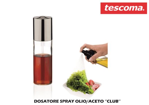 Oliera/Aceto Vetro E Acciaio Spray Cm.5X18H Tescoma-8595028429329