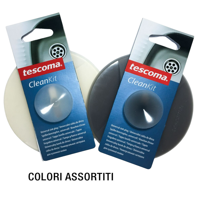 TAPPO LAVELLO UNIVERSALE CLEAN KIT RUBINETTO CUCINA Tescoma