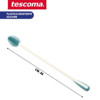 Spazzola Lavabottiglia Clean Kit per Igiene Bottiglia e Cucina Flessibile Tescoma