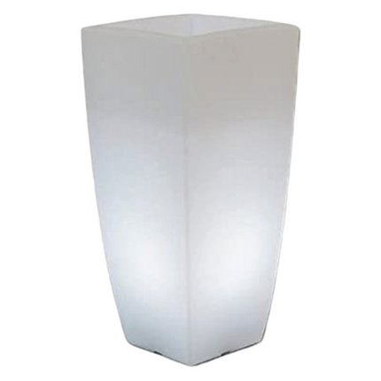 Vaso Stilo Moderno E Elegante Da Interno Ed Esterno, Design Alto E Luminoso Per Piante E Arredi Decorativi