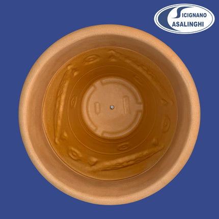 Tecknoplast Vaso Festonato Doppio Bordo Impruneta: L'Eleganza Classica Per I Tuoi Spazi Esterni Tecknoplast