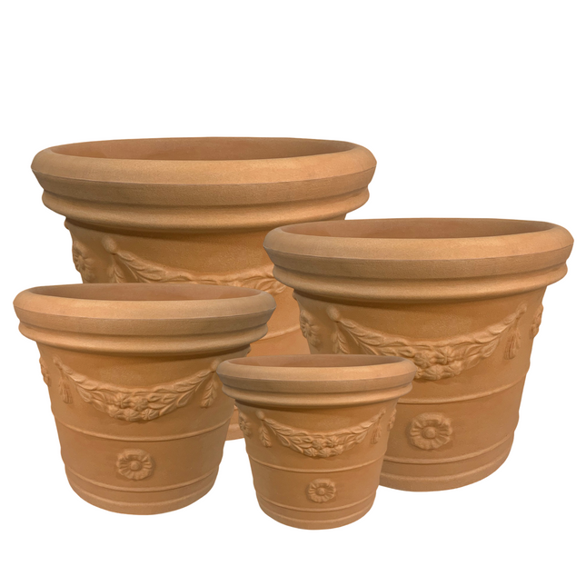 Tecknoplast Vaso Festonato Doppio Bordo Impruneta: L'Eleganza Classica Per I Tuoi Spazi Esterni Tecknoplast