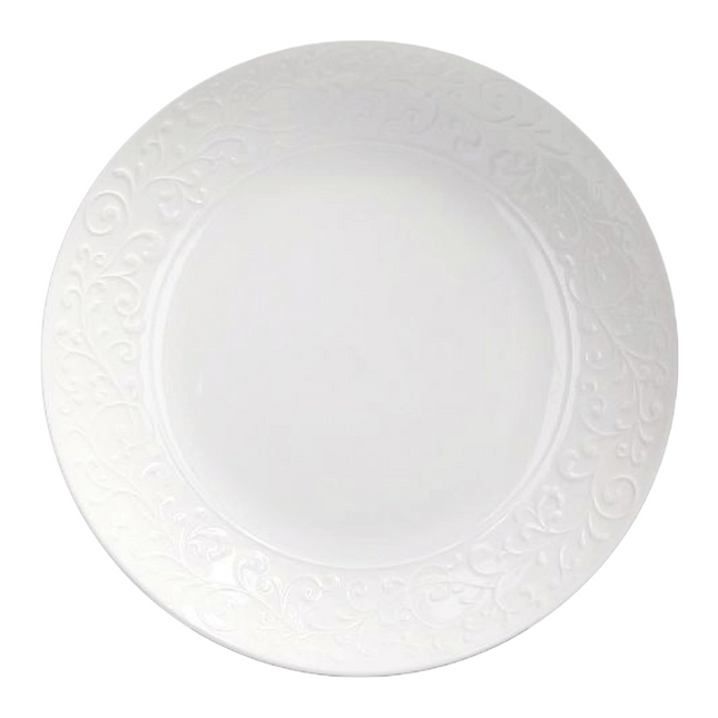Tognana Porcellane Piatto Fondo E Dessert Coupé Jasmin Bianco: Eleganza Versatile Per Ogni Portata