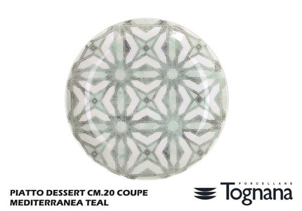 Piatto Dessert Cm.20 Coupe Tea-8056444311617
