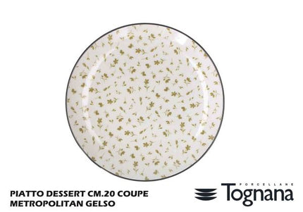 Piatto Dessert Cm.20 Coupe Gel-8056444311624