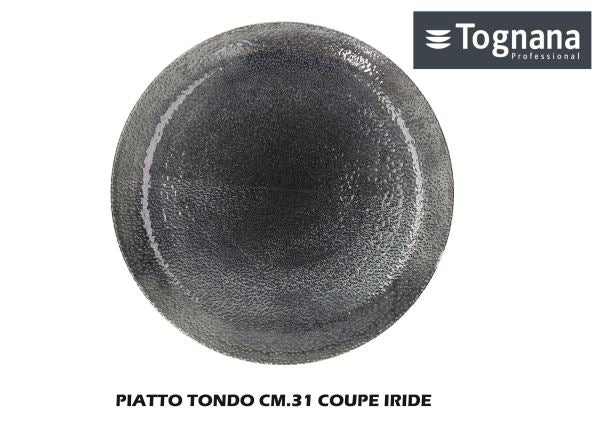 Piatto Piano Tondo Cm.31 Coupe Tride Tognana Porcellane