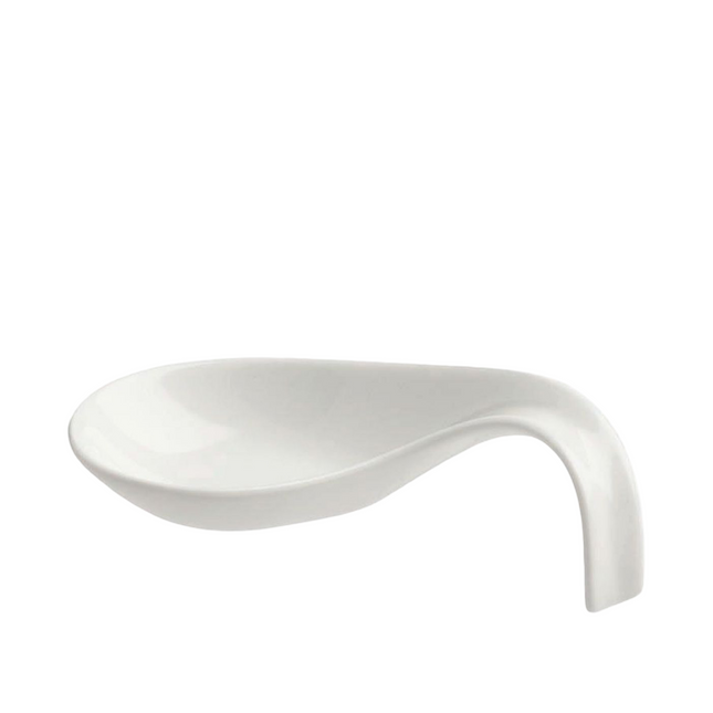 Cucchiaio Melamina Fingerfood Cm.11X5 Bianco