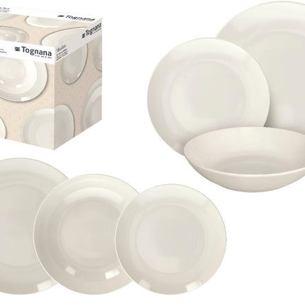 Piatti Serv. 18 Pz. Modus Bianco Tognana Tognana Porcellane