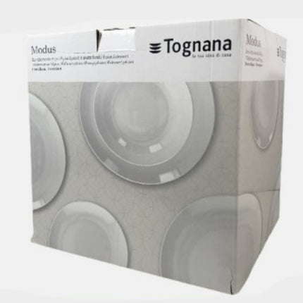 Piatti Serv. 18 Pz. Modus Bianco Tognana Tognana Porcellane