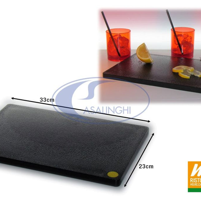 Mc Di Montagner Tagliere Bar Nero Cm.33X23 5726 MC Ristorazione